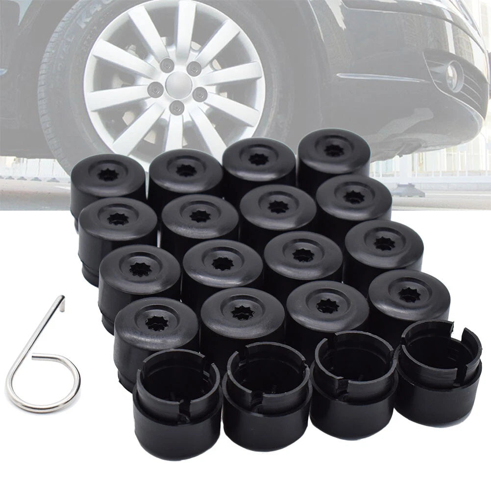 20x Radschraubenkappen Abdeckkappen Radmuttern 19mm Set