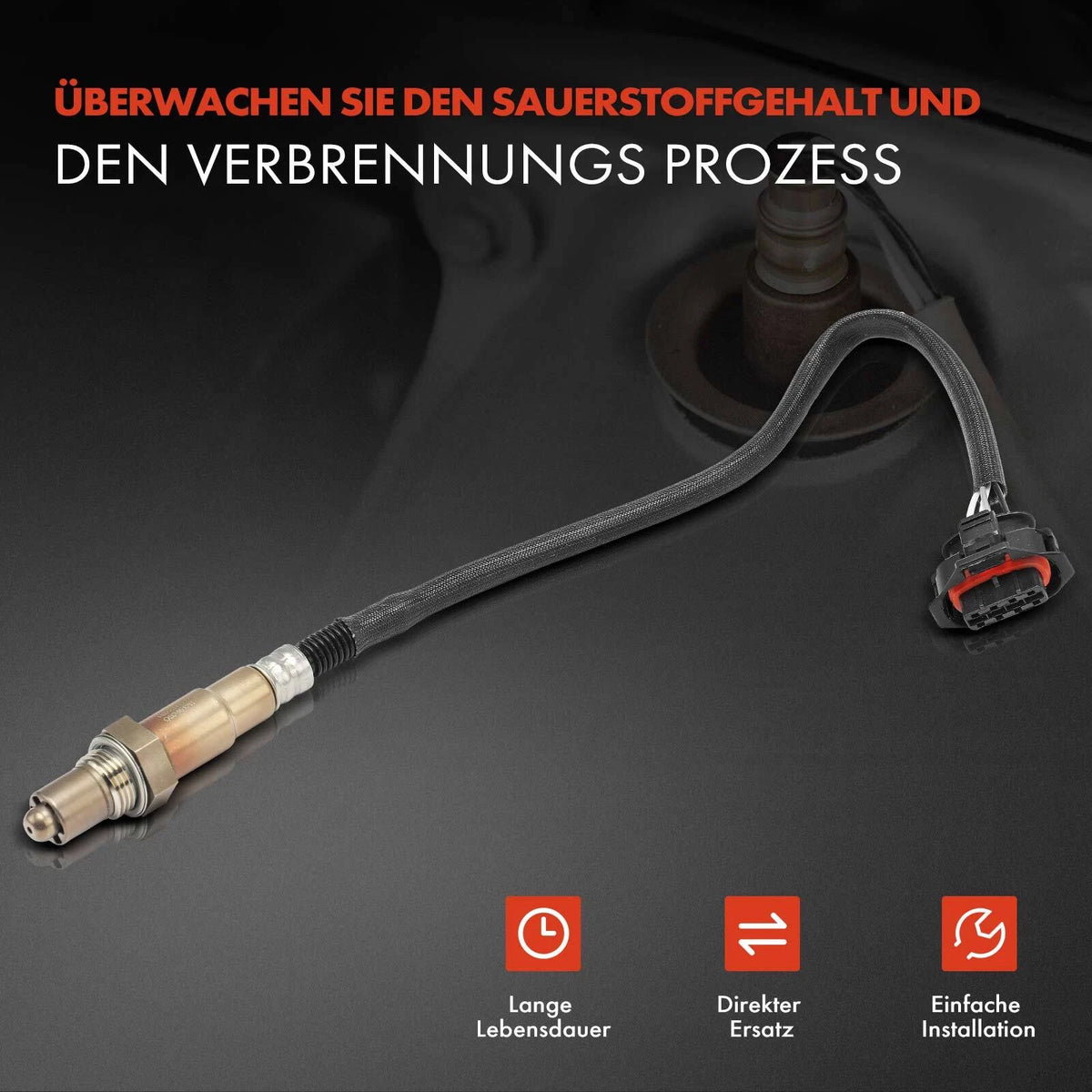 Lambdasonde Diagnosesonde Nach Kat für Opel Astra H A04 Vectra C