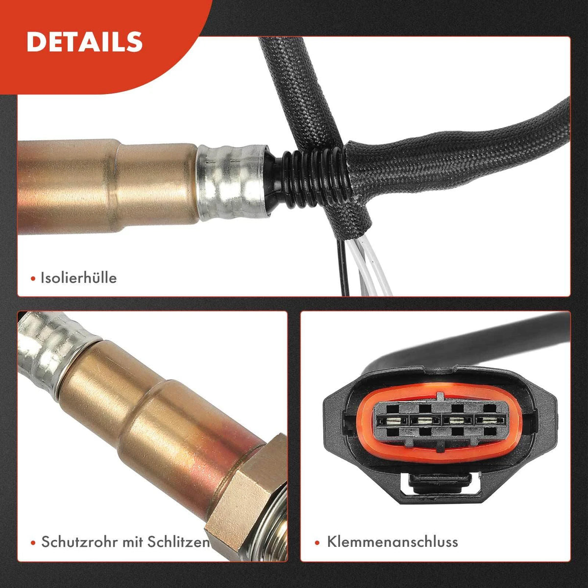 Lambdasonde Diagnosesonde Nach Kat für Opel Astra H A04 Vectra C