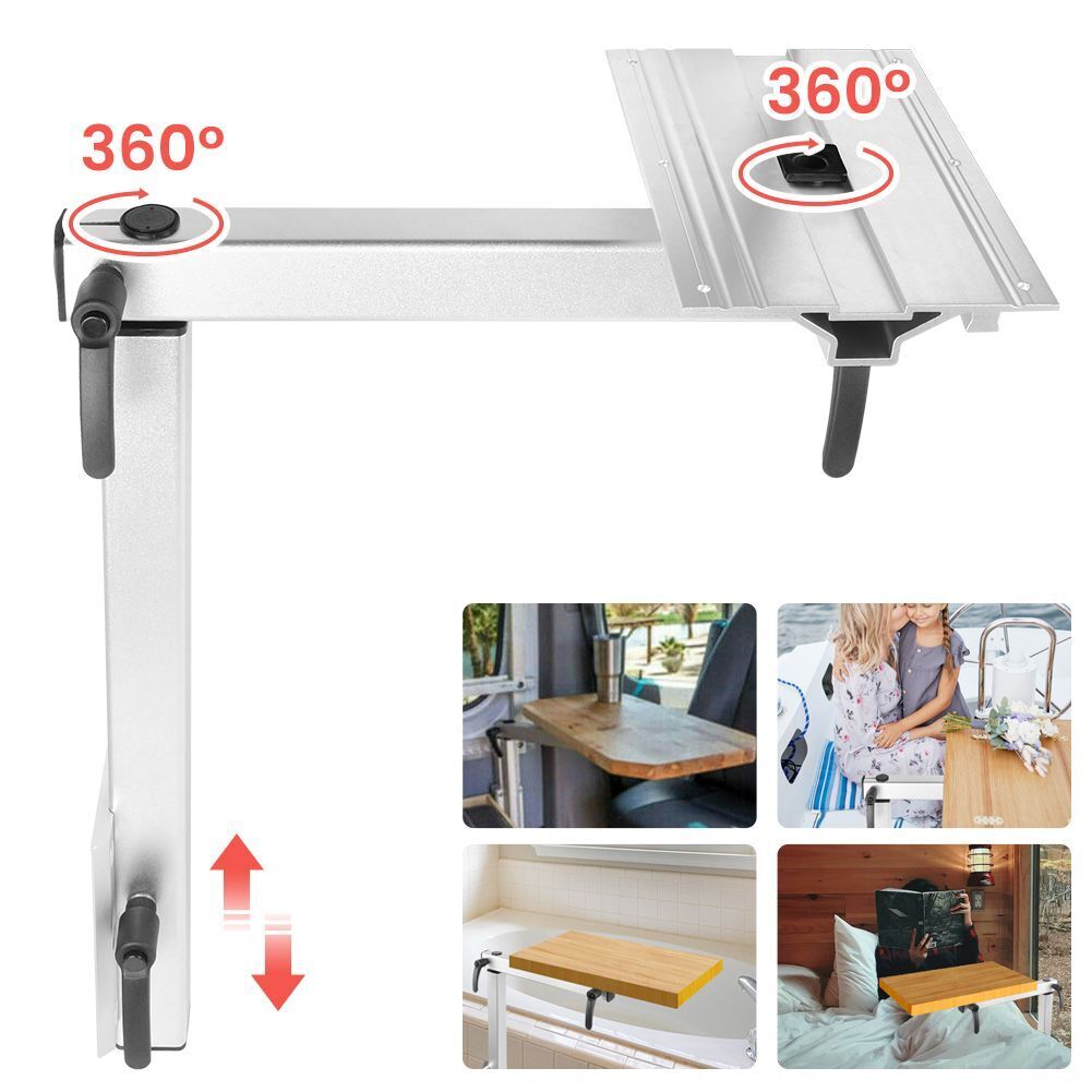 Tischbein Tischfuß Tischgestell RV Wohnmobil Yacht Camper Boot 360°Fuß