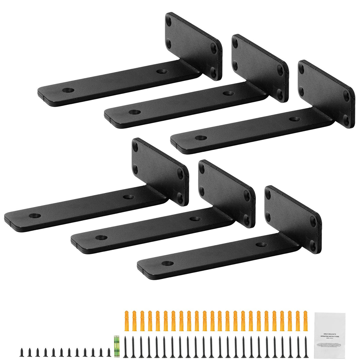 6x Schwerlast Regalhalter Regalträger Regalhalterung Regal 10 ZOLL