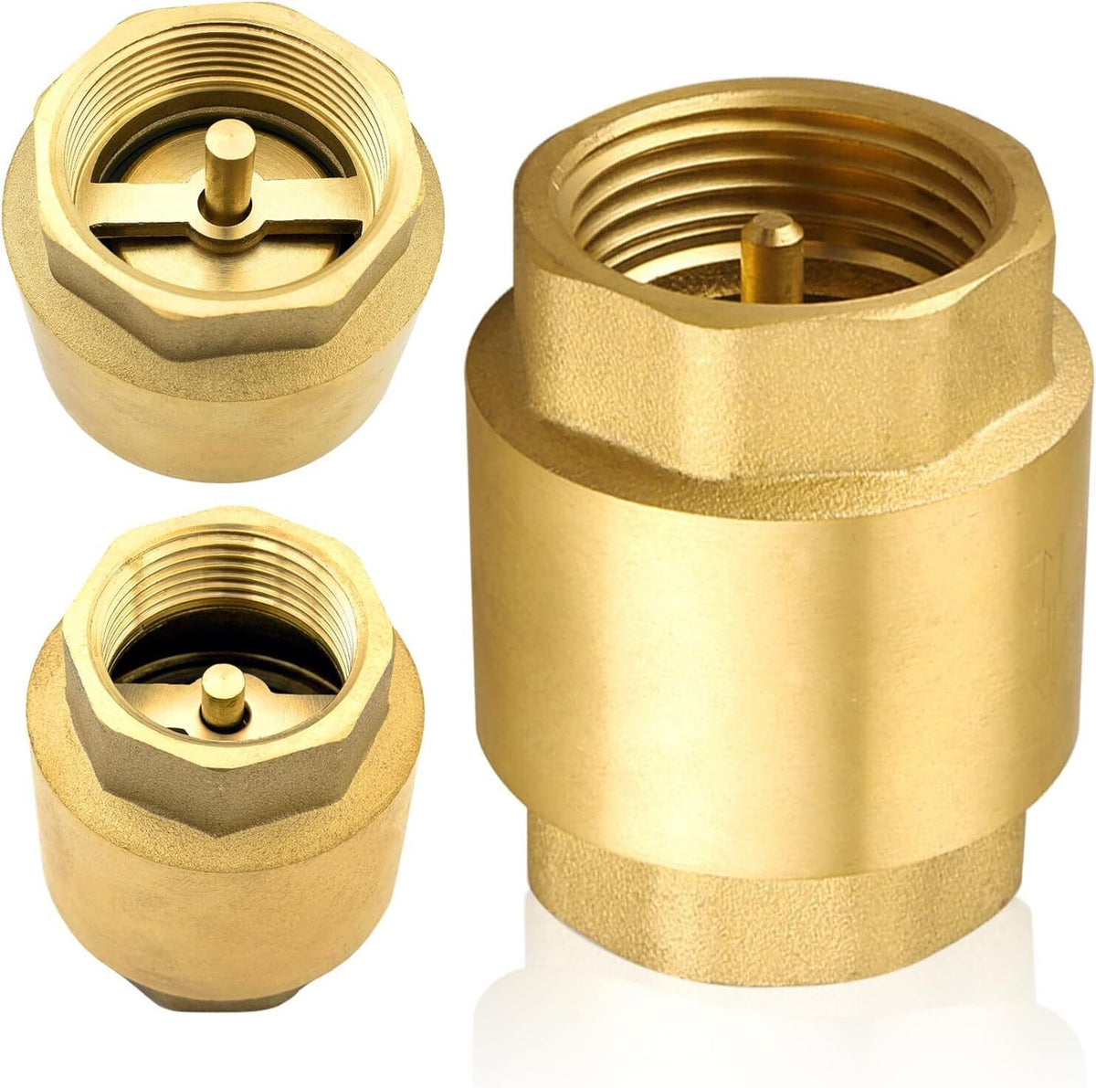 Rückschlagventil Messing 1/2 Zoll, 3/4", 1", 1/2" Rückschlagklappe