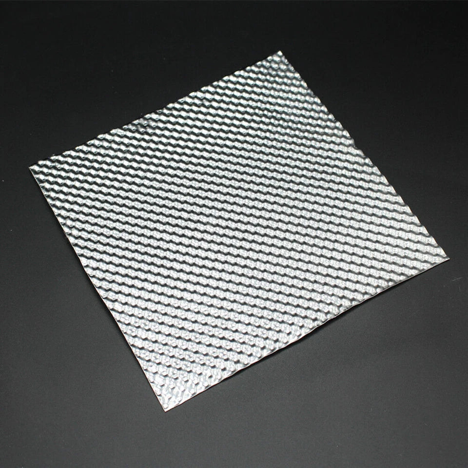 70*50cm Hitzeschutz Hitzeschutzblech Aluminium Motorsport Isolierung
